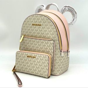 Michael Kors Md Adina Backpack & Phone Case Wallet